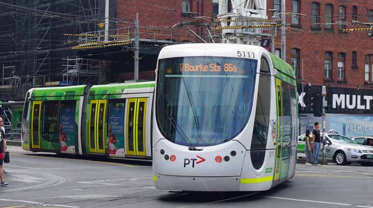 Yarra Trams Citadis Bumblebee 5 5111